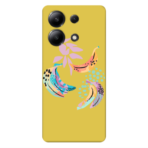 Xiaomi Redmi Note 13 4G Banana  Yellow Colored Silicone TPU Θήκη