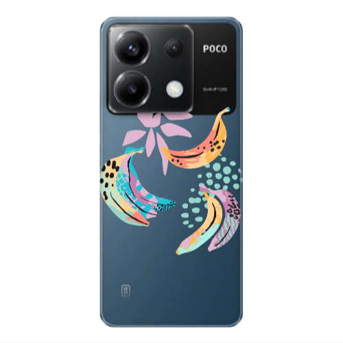 Xiaomi Poco X6 5G Banana  Transparent Silicone TPU Θήκη