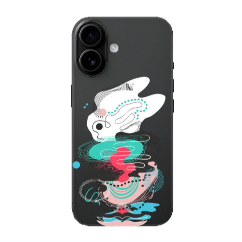 Apple Iphone 16 plus Abstract 50 Transparent Silicone TPU Θήκη