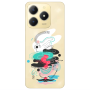 Realme C61 Abstract 50 Transparent Silicone TPU Θήκη