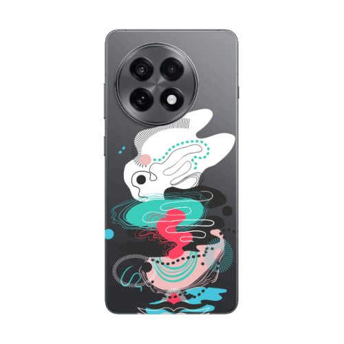 Oneplus 13 5G Abstract 50 Transparent Silicone TPU Θήκη