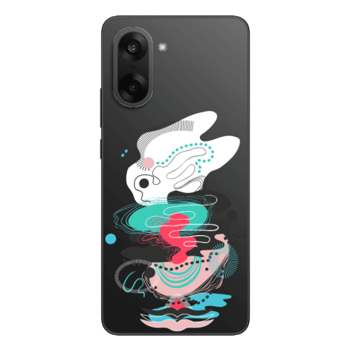 Oneplus Nord CE 5 Abstract 50 Transparent Silicone TPU Θήκη