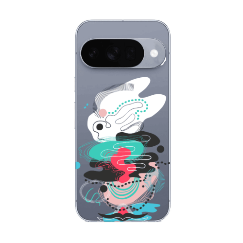 Google Pixel 10 Abstract 50 Transparent Silicone TPU Θήκη