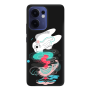 Oppo Reno13 FS Abstract 50 Black Colored Silicone TPU Θήκη