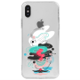 Apple iPhone Xs Abstract 50 Transparent Silicone TPU Θήκη