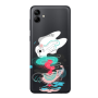 Samsung A04 Abstract 50 Transparent Silicone TPU Θήκη