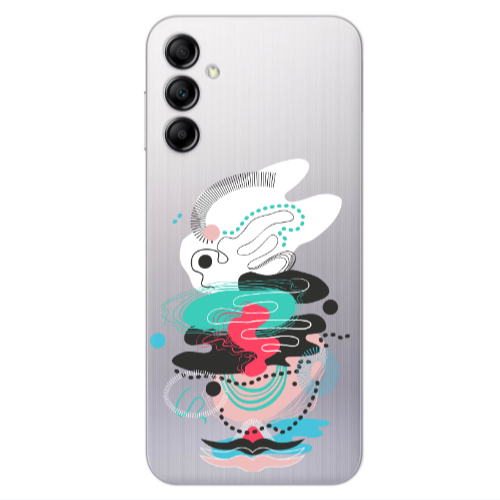 Samsung A24 Abstract 50 Transparent Silicone TPU Θήκη