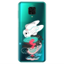 Xiaomi Redmi Note 9S Abstract 50 Transparent Silicone TPU Θήκη