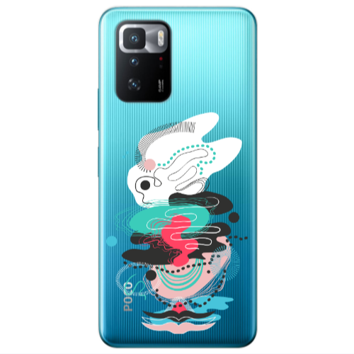 Xiaomi Poco X3 GT Abstract 50 Transparent Silicone TPU Θήκη