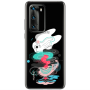 Huawei P40 Abstract 50 Transparent Silicone TPU Θήκη