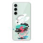 Samsung S23FE Abstract 50 Transparent Silicone TPU Θήκη