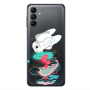 Samsung A13 5G Abstract 50 Transparent Silicone TPU Θήκη