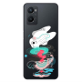 Oppo A 96 Abstract 50 Transparent Silicone TPU Θήκη