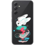 Samsung Galaxy A25 Abstract 50 Transparent Silicone TPU Θήκη