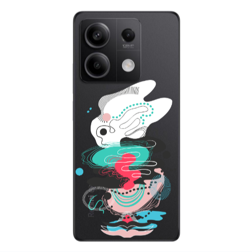 Xiaomi Redmi Note 13 5G Abstract 50 Transparent Silicone TPU Θήκη