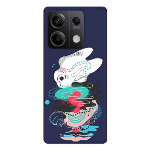 Xiaomi Redmi Note 13Pro 5G Abstract 50 Dark blue Colored Silicone TPU Θήκη