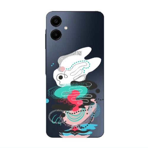 Samsung A06 Abstract 50 Transparent Silicone TPU Θήκη
