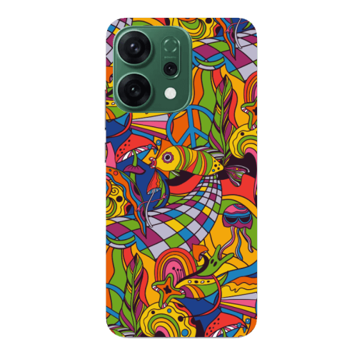 Oppo RENO 14 9578 Transparent Silicone TPU Θήκη