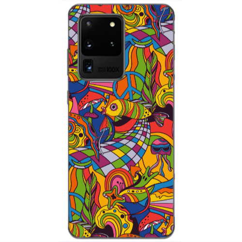 Samsung S20 Ultra 9578 Transparent Silicone TPU Θήκη