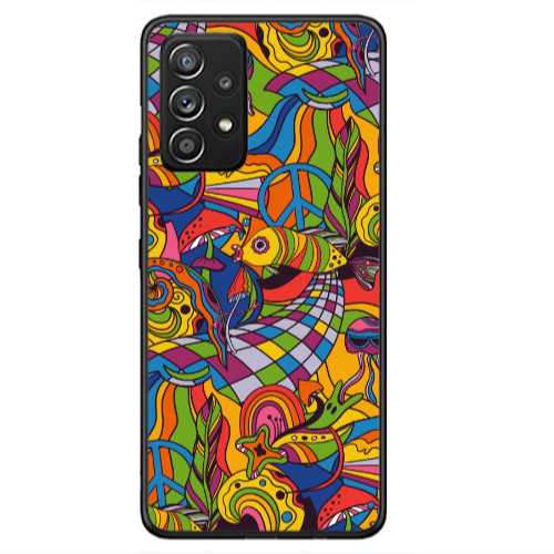 Samsung A53 9578 Black Glossy Θήκη