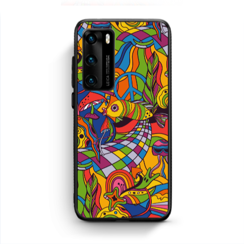 Huawei P40 9578 Black Glossy Θήκη