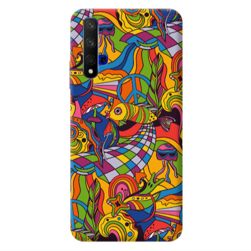 Huawei Nova 5 T 9578 Transparent Silicone TPU Θήκη