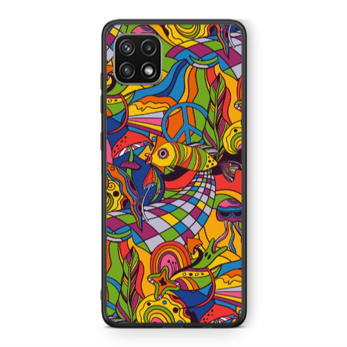 Samsung A22 5G 9578 Black Glossy Θήκη