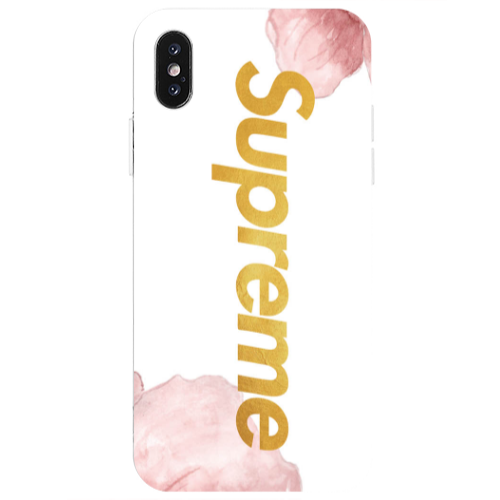 Apple iPhone Xs Abstract 58 Transparent Silicone TPU Θήκη