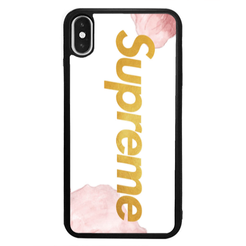 Apple iPhone Xs Abstract 58 Black Glossy Θήκη