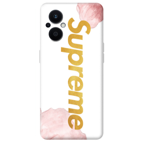 Oppo Reno 7 Lite Abstract 58 Transparent Silicone TPU Θήκη