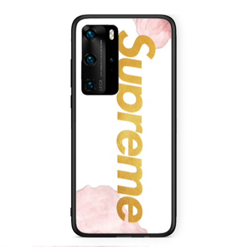 Huawei P40 Pro Abstract 58 Black Glossy Θήκη