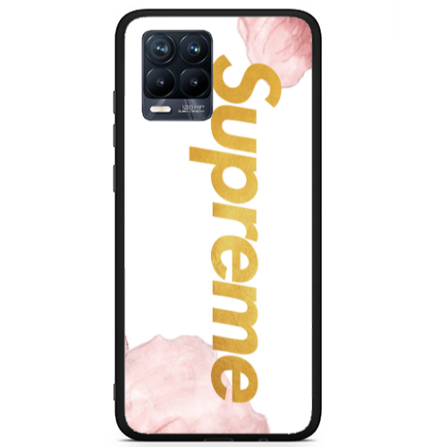 Realme 8 i Abstract 58 Black Glossy Θήκη