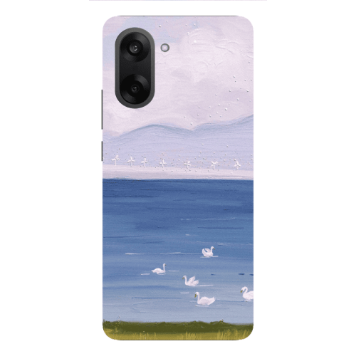 Oneplus Nord CE 5 Swan Lake Transparent Silicone TPU Θήκη