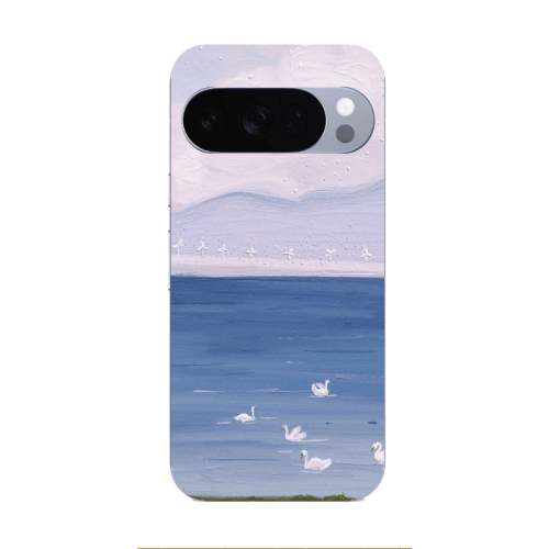Google Pixel 10 Pro XL Swan Lake Transparent Silicone TPU Θήκη