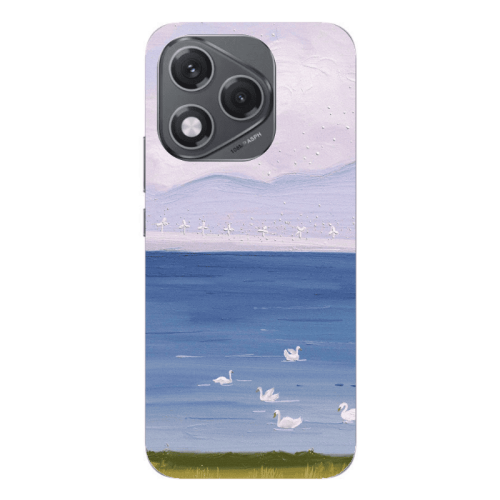 Honor 400 Lite Swan Lake Transparent Silicone TPU Θήκη