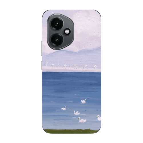 Honor Magic 400 Swan Lake Transparent Silicone TPU Θήκη