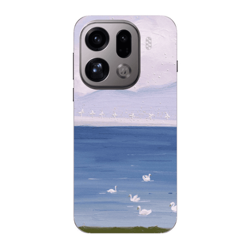 Oppo Find X9 Pro Swan Lake Transparent Silicone TPU Θήκη
