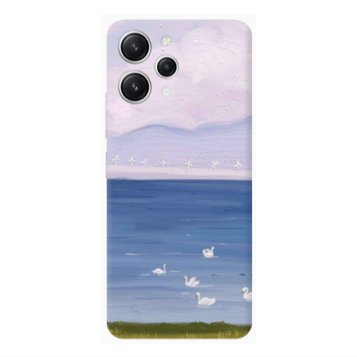 Xiaomi Redmi 12 Swan Lake Transparent Silicone TPU Θήκη