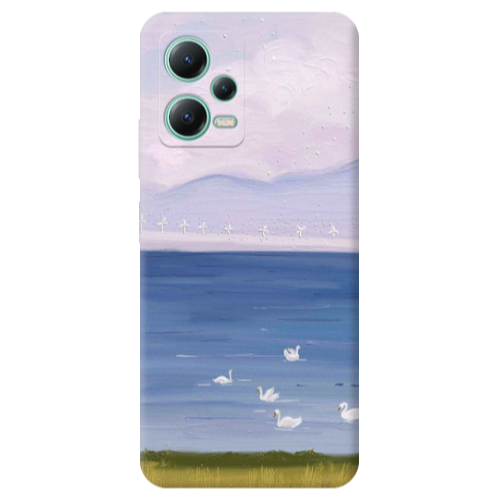 Xiaomi Redmi Note 12 Pro Plus 5G Swan Lake Transparent Silicone TPU Θήκη