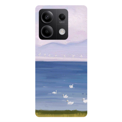 Xiaomi Redmi Note 13 5G Swan Lake Transparent Silicone TPU Θήκη