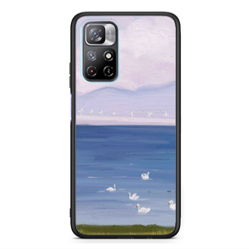 Xiaomi Poco M4 Pro 5G Swan Lake Black Glossy Θήκη