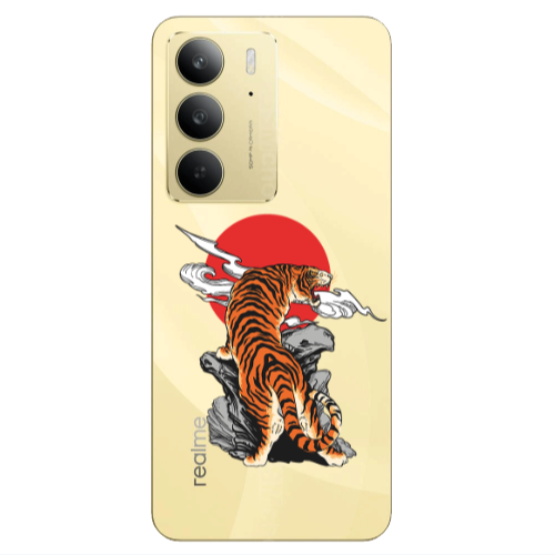 Realme C 75 Angry Gorilla Transparent Silicone TPU Θήκη