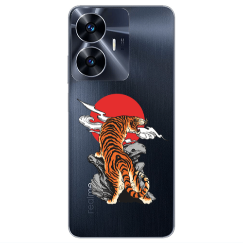 Realme Note 50 Angry Gorilla Transparent Silicone TPU Θήκη