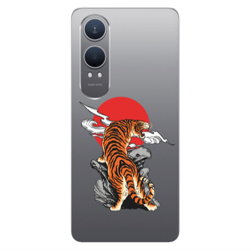 Oneplus Nord Ce 4 lite Angry Gorilla Transparent Silicone TPU Θήκη