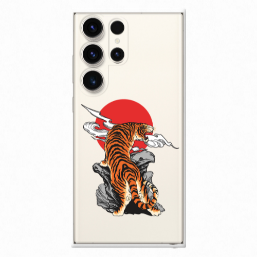 Samsung S25 Ultra Angry Gorilla Transparent Silicone TPU Θήκη