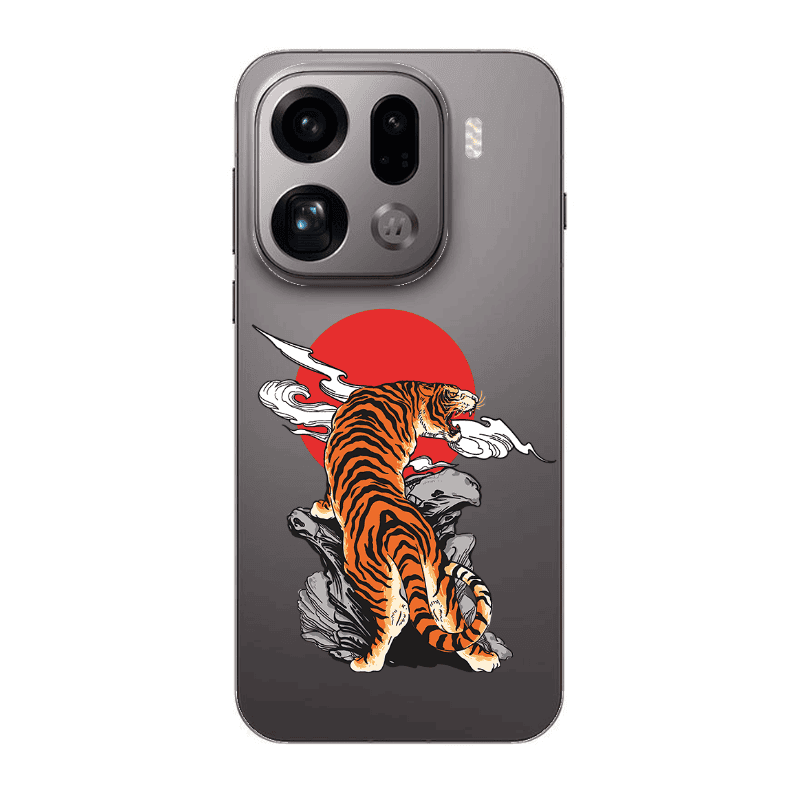 Oppo Find X9 Pro Angry Gorilla Transparent Silicone TPU Θήκη