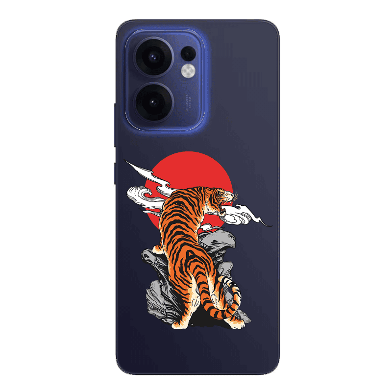 Oppo Reno13 FS Angry Gorilla Transparent Silicone TPU Θήκη