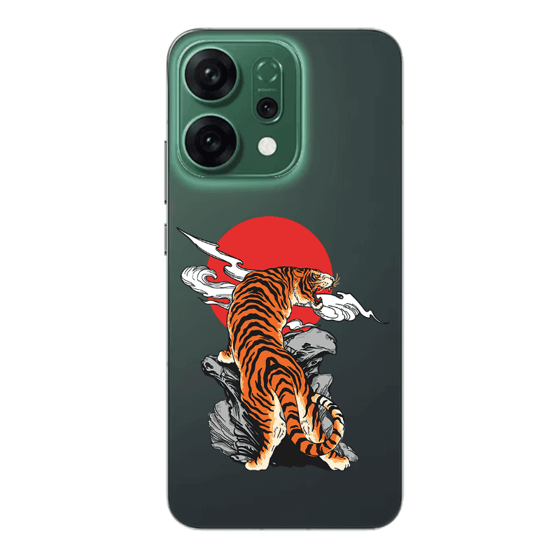 Oppo RENO 14 Angry Gorilla Transparent Silicone TPU Θήκη