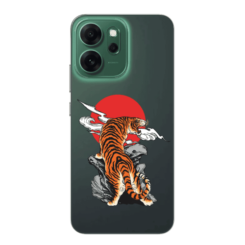 Oppo 14 F Angry Gorilla Transparent Silicone TPU Θήκη