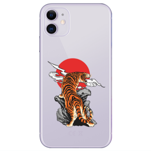 Apple iPhone 11  Angry Gorilla Transparent Silicone TPU Θήκη